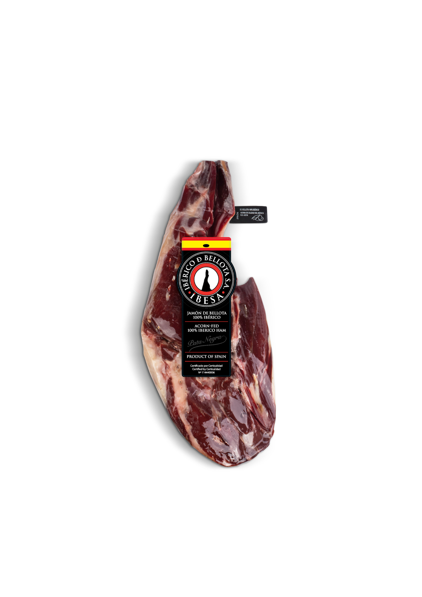 JAMÓN BELLOTA 100% IBÉRICO IBESA 7-7,5 kg
